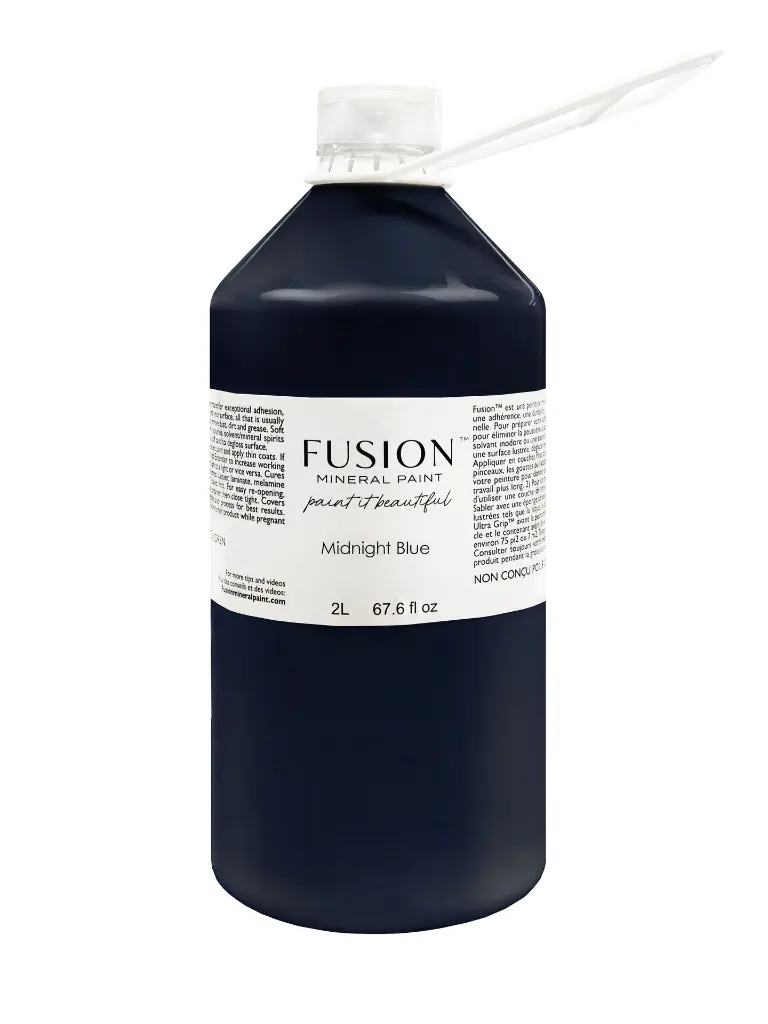 Fusion Mineral Paint - Midnight Blue 2 litres