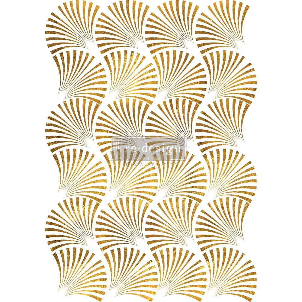Large decor transfer - Geo Wave