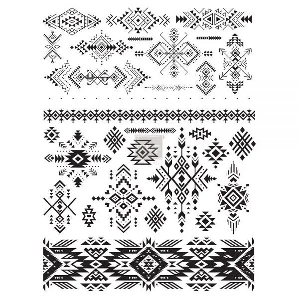 Redesign transfert décoratif - Folk I