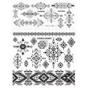 Redesign transfert décoratif - Folk I