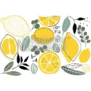 Petit transfert décoratif - Lemon