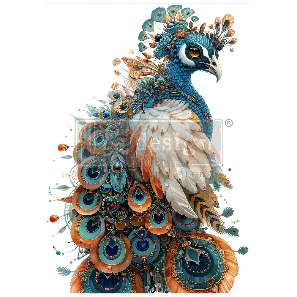 Redesign papier de découpage A1 - Steamwing Majesty
