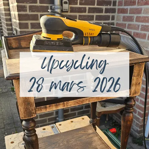 Atelier Upcycling du 28 mars 2026