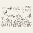 Amatxi - Transfert A4 - Poet's Garden