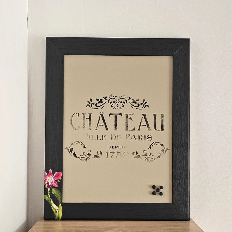 Cadre magnet upcyclé