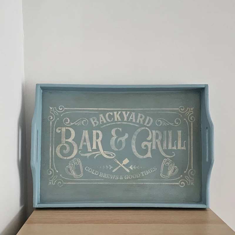 Plateau en bois upcyclé