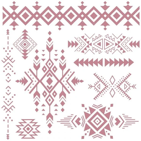Redesign - tampon acrylique transparent - Tribal Prints