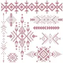 Redesign - tampon acrylique transparent - Tribal Prints
