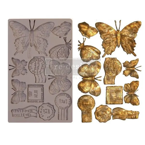 Moule Redesign- Butterfly in flight