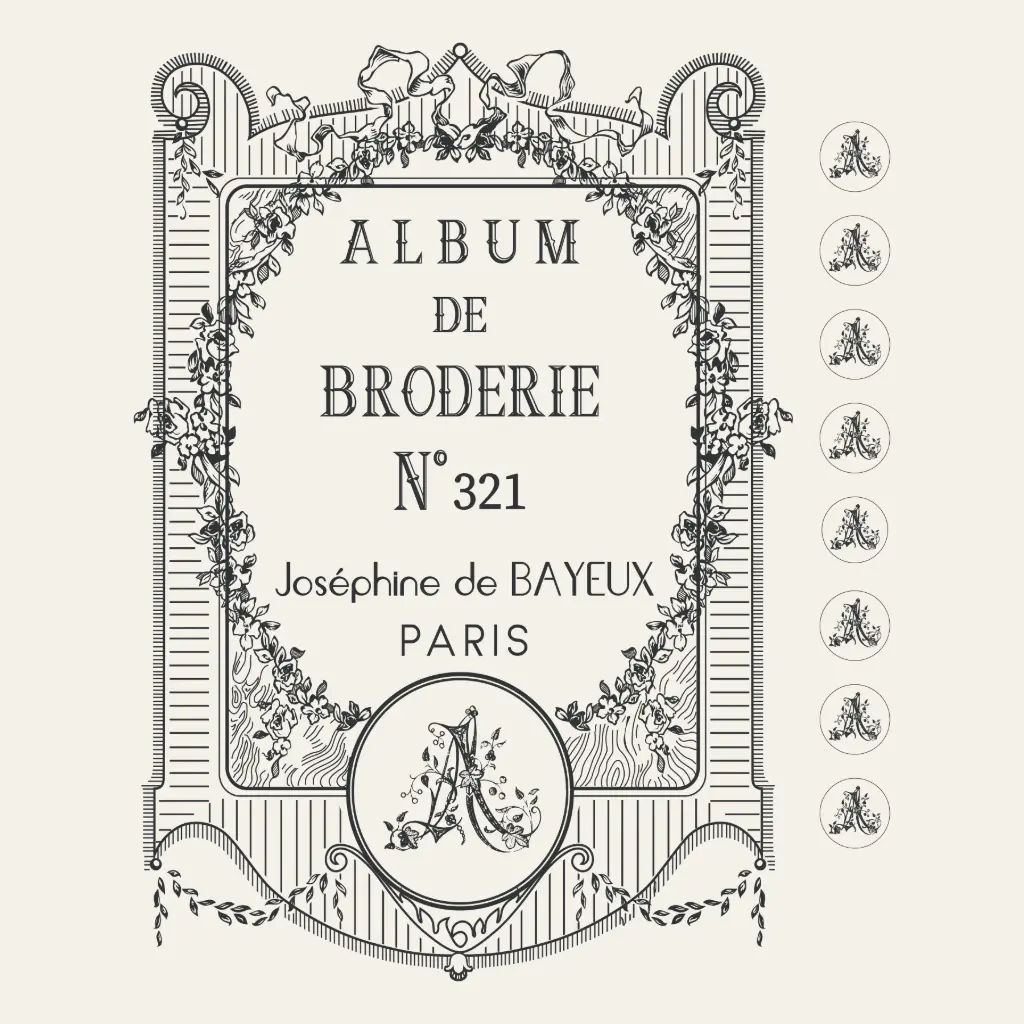 Amatxi transfert pelliculable - Album de Broderie