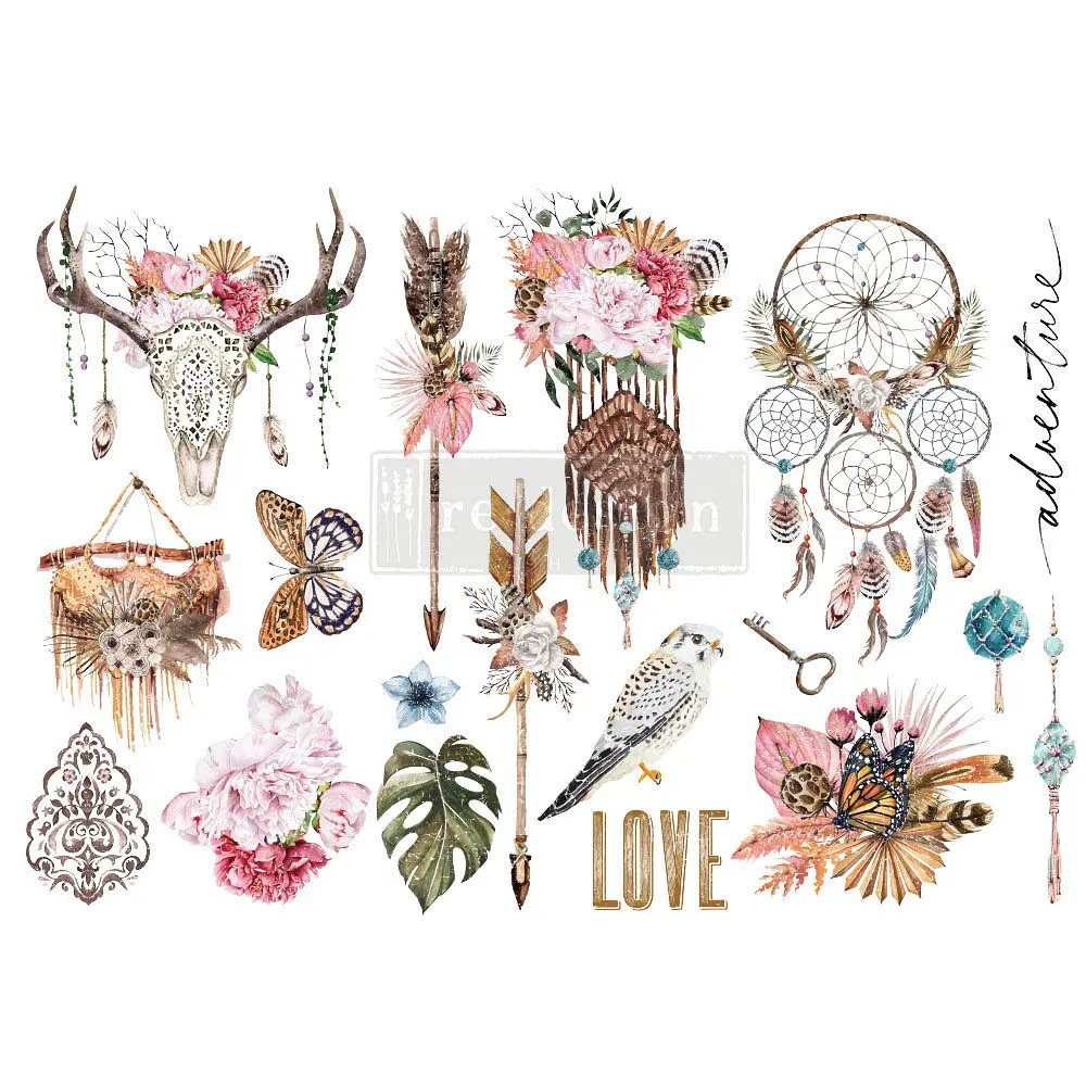 Redesign transfert pelliculable - Bohemian Solstice