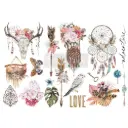 Redesign transfert pelliculable - Bohemian Solstice