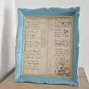 Cadre "Cascade" upcyclé