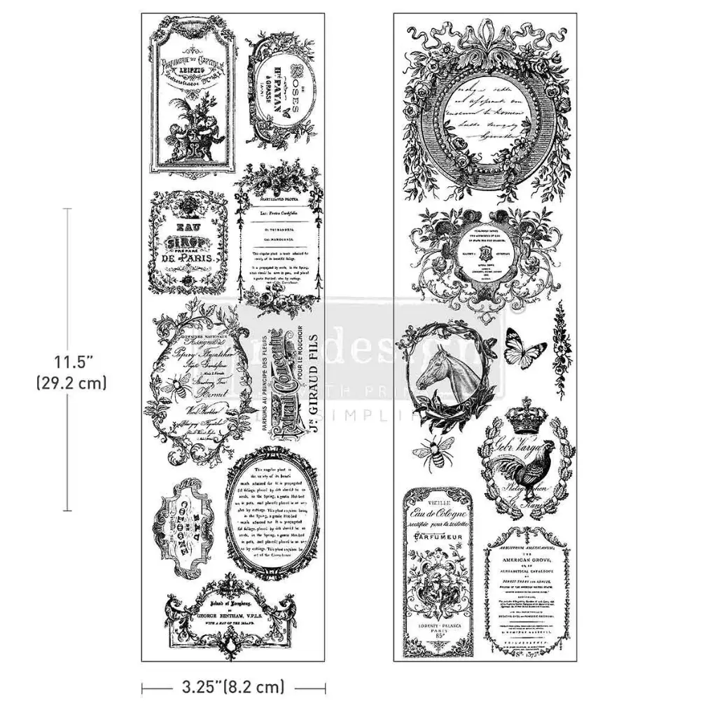 Redesign Luxe transfert - Romance en Fleur