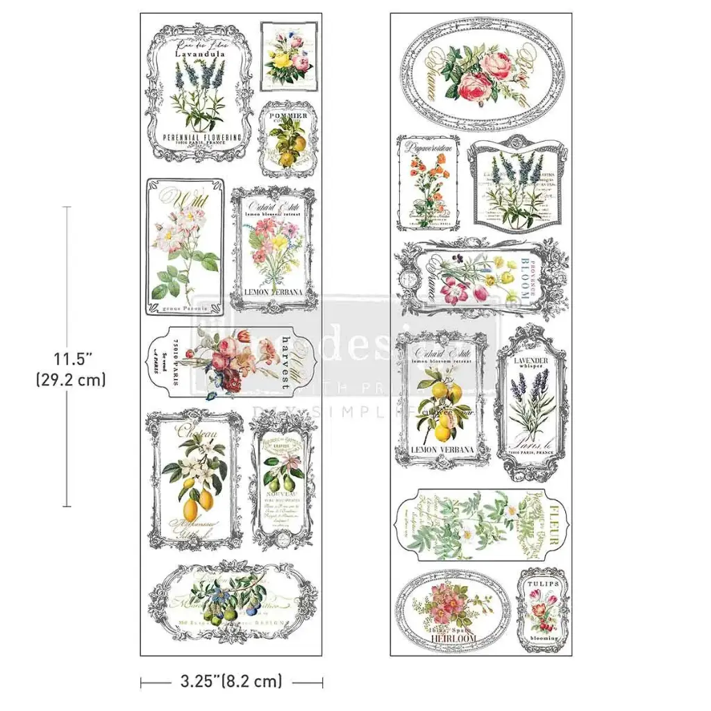 Redesign Luxe transfert - Fleur de Frame