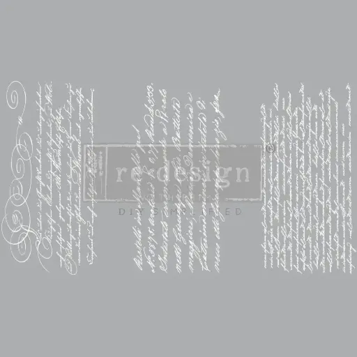 Petit transfert décoratif - Secret Letter II