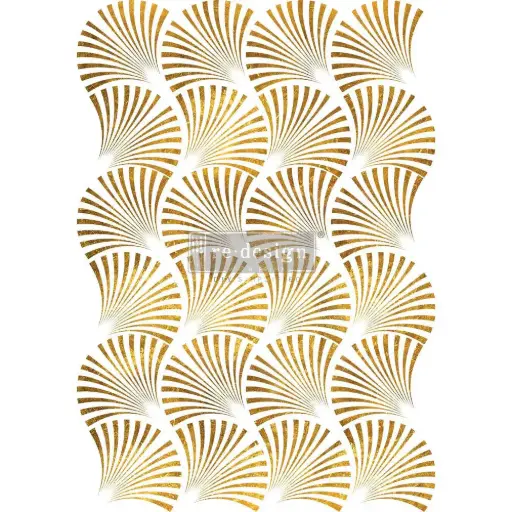 Large decor transfer - Geo Wave