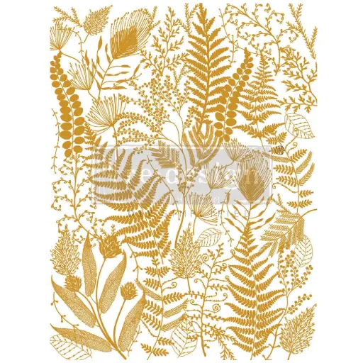 Large decor transfer - Foliage Finesse