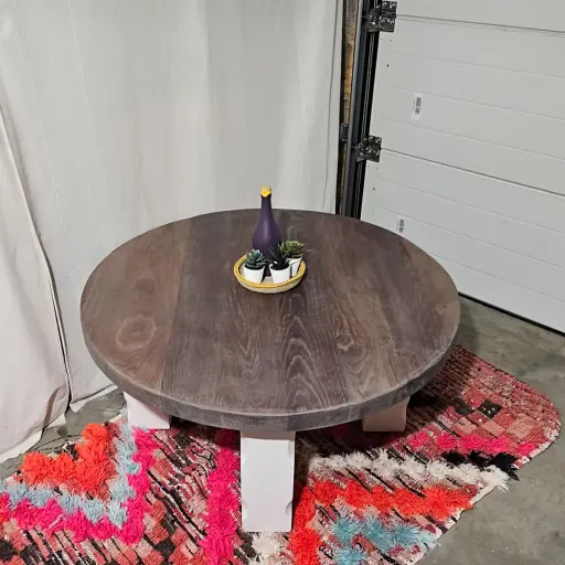 Table salon en Chêne massif