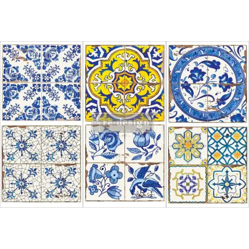 Petit transfert décoratif - Casa Tiles