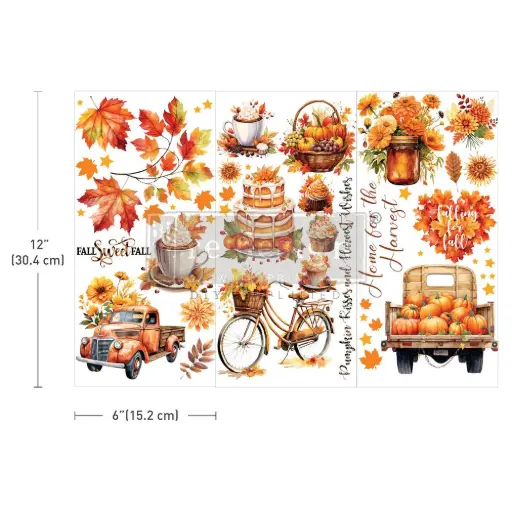 Petit transfert décoratif - Autumn Splendor
