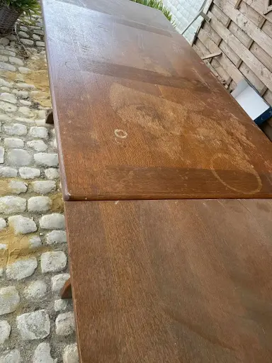 Table salle à manger massive et démontable