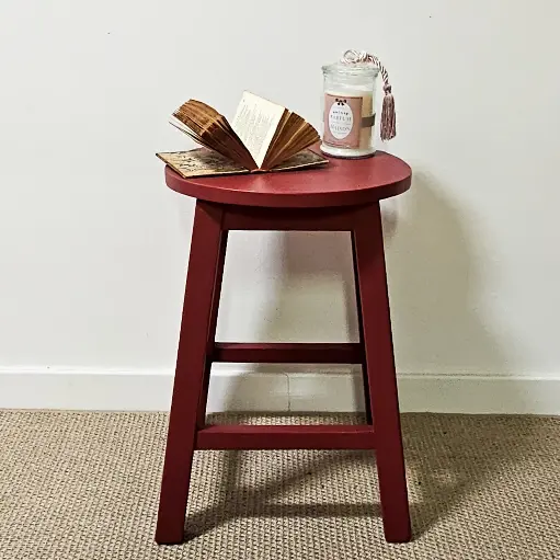 Tabouret Cranberry