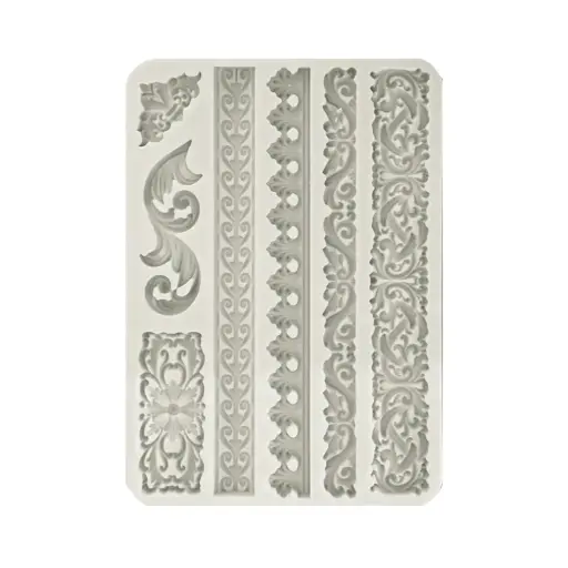 Moule décoratif Stamperia A5 - Greek Borders *511