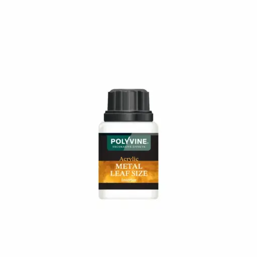 Polyvine - Colle acrylique pour feuille d'or 100ml - metal leaf size 